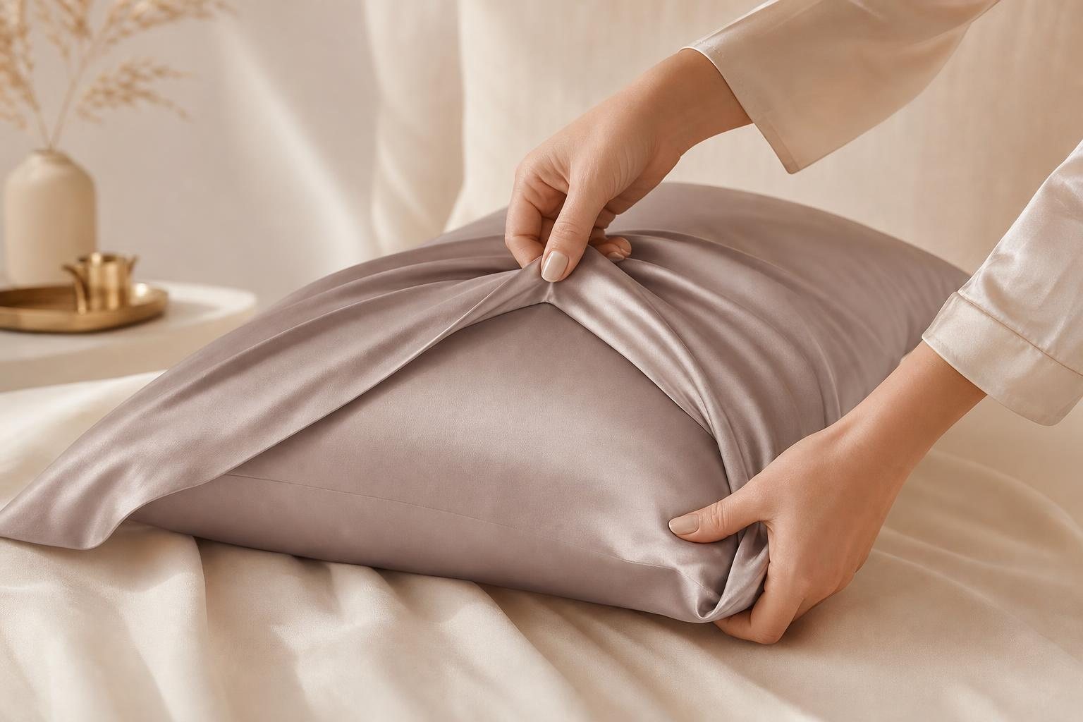 Slip into silk