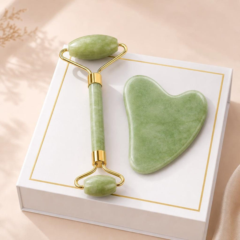 Jade Roller & Gua Sha Gift Box